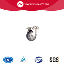 Stainless Steel Polished caster for hospital bed